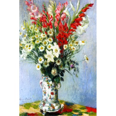 Bouquet of Gadiolas - Monet